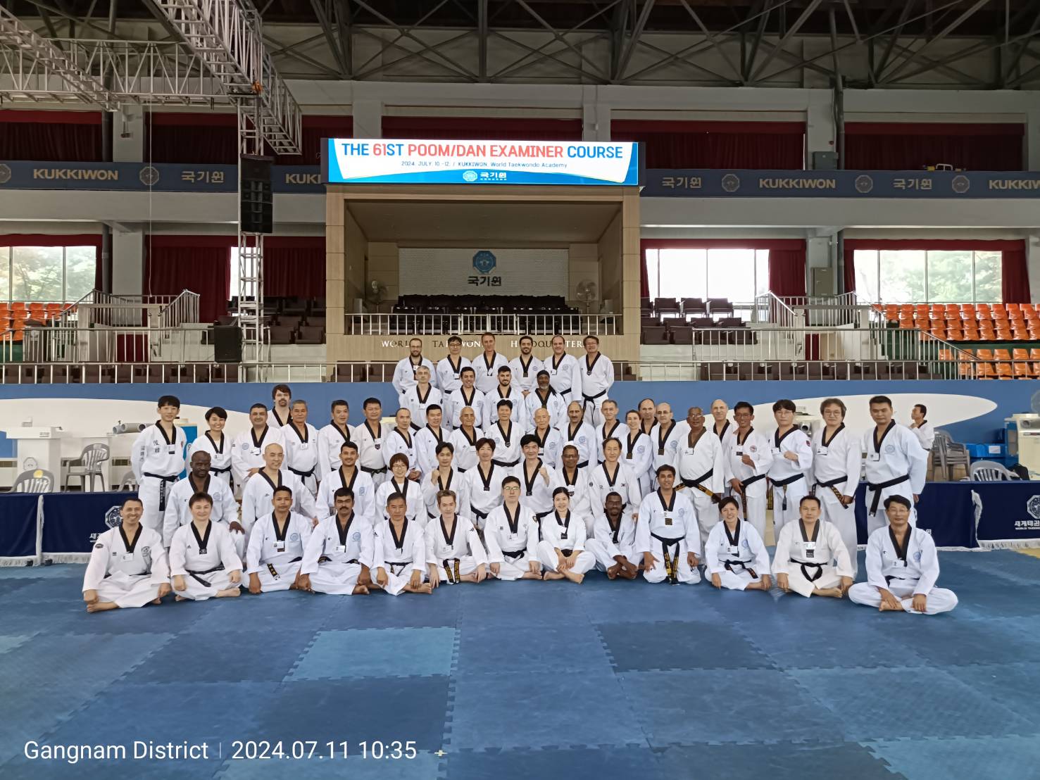 อบรมเทควันโด ณ.ประเทศเกาหลี